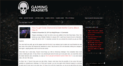 Desktop Screenshot of gaming-headsets.co.uk